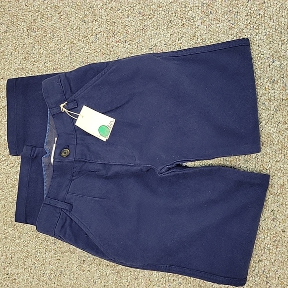 Mini Boden kid's Navy Pants. Sz 12Y new with tags. Cotton school uniform - Picture 2 of 7